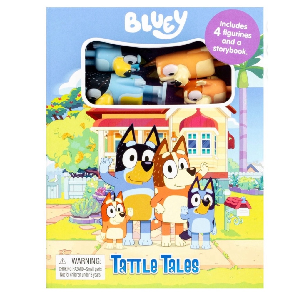 BBC Bluey “Tattle Tales” My Busy Book (NWT)